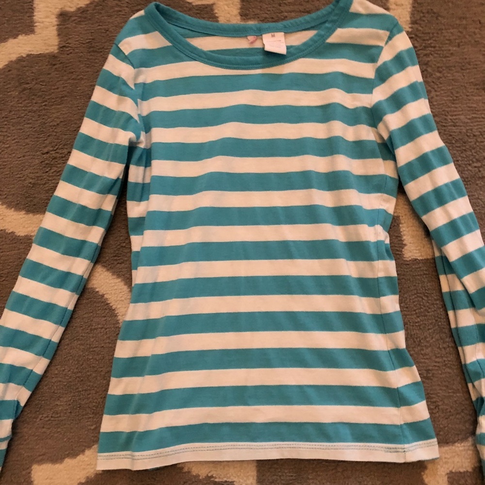 Children’s long sleeve blue shirt